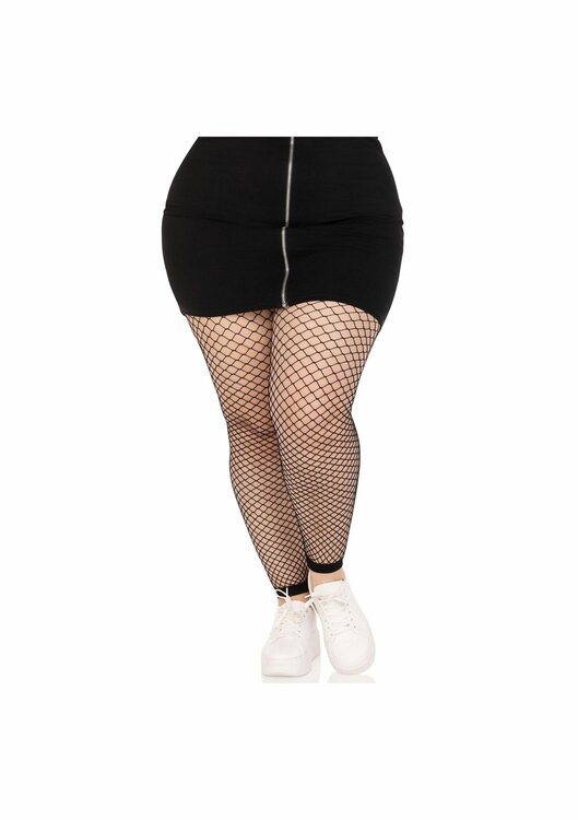 Net footless tights +