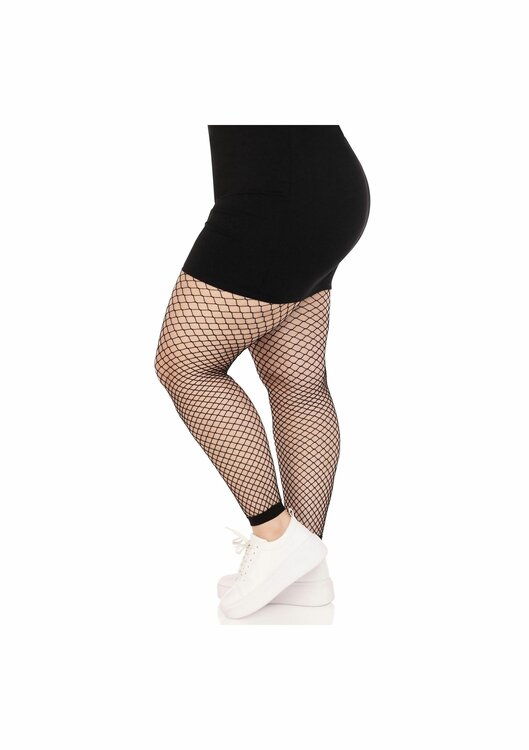 Net footless tights +