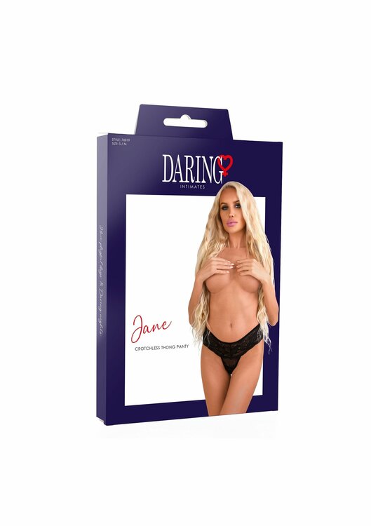 Jane crotchless thong panty