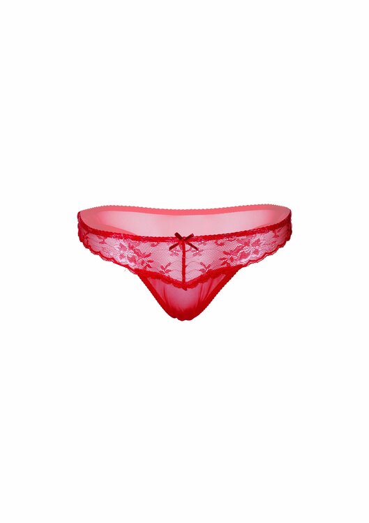 Very sexy floral lace string