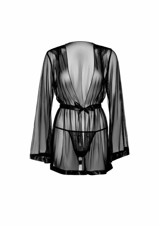 Sheer Kimono and String