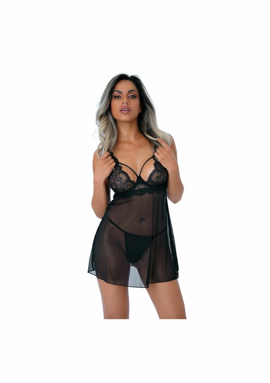 Lace Babydoll and String