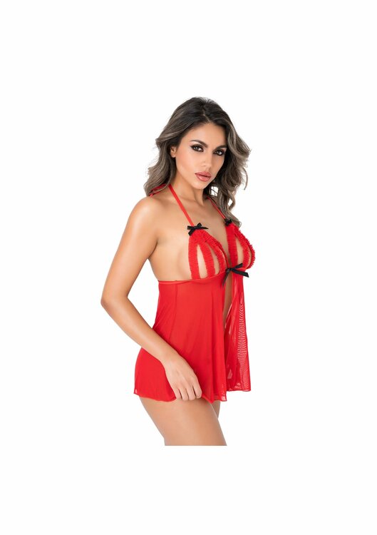 Peek-a-boo Ruffle Babydoll