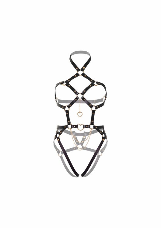 Heart Ring Harness Teddy