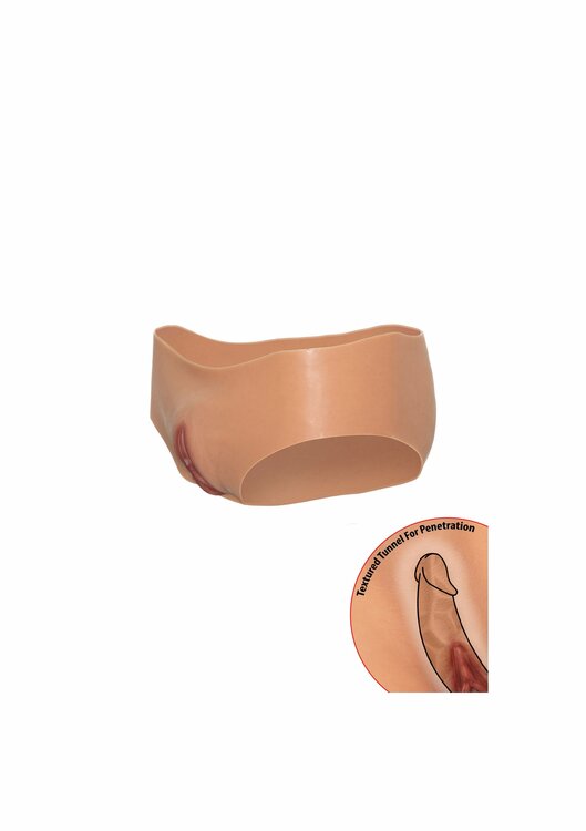 Open Vagina Brief Low Waist