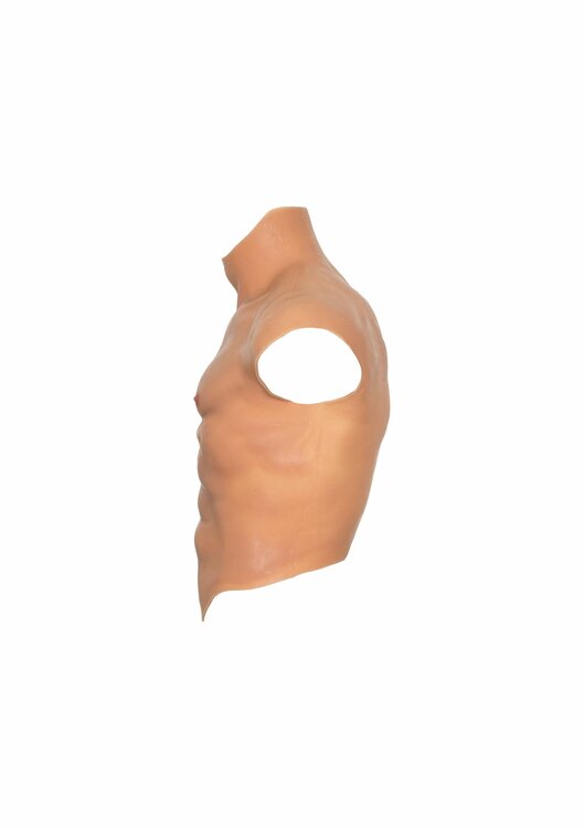 Silicone Torso Pecs and Abs