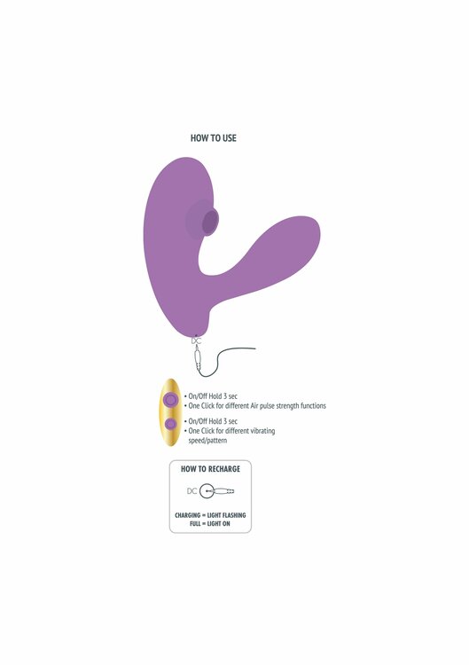 DuoVibe I Air Vibrator