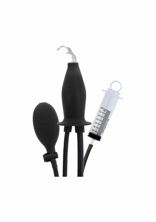 Inflatable Lubricating Plug