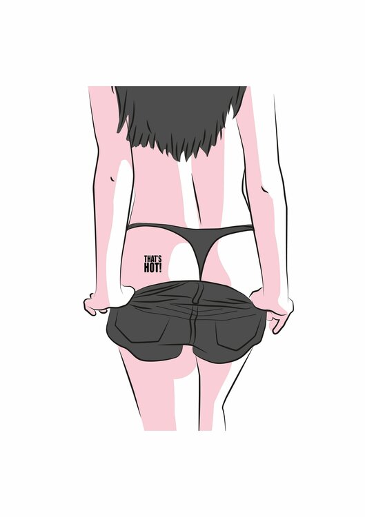 Kinky Chic Temporary Tattoo