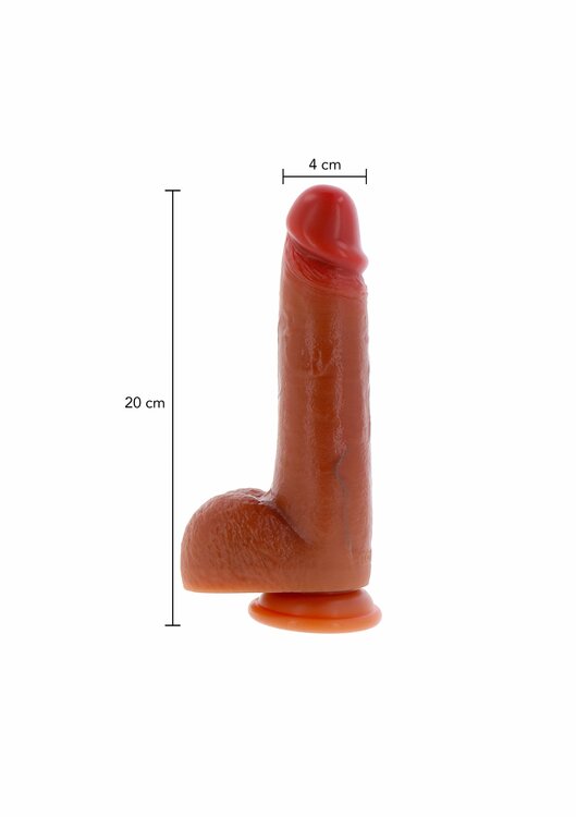 Silicone Foreskin Dildo 20 cm