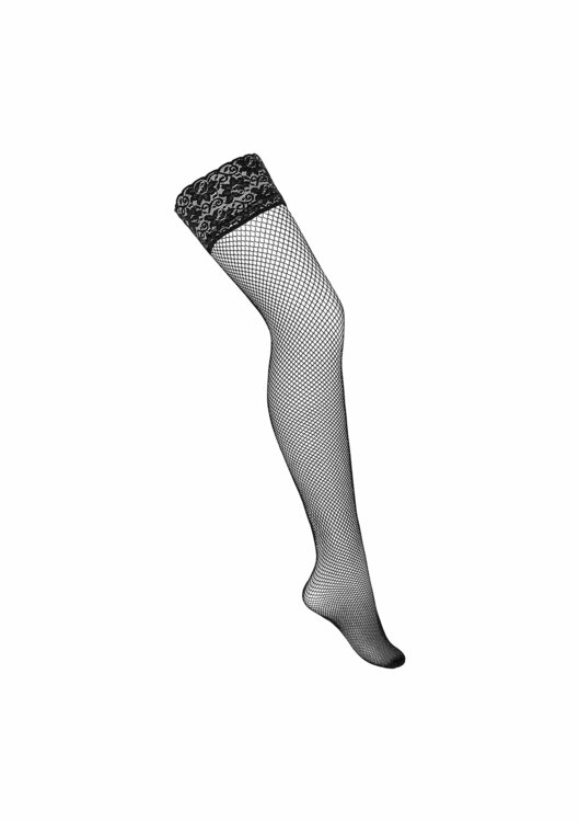 Fishnet Hold Ups H036 PlusSize