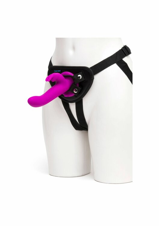 Vibrating Strap On Harness Set