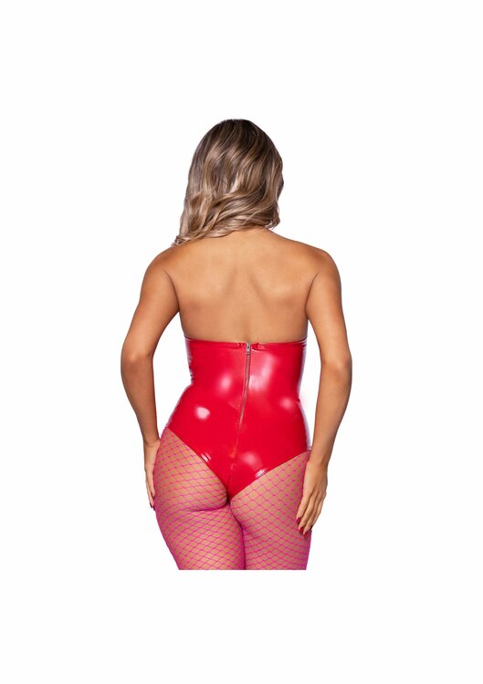 Vinyl Boned Bodysuit