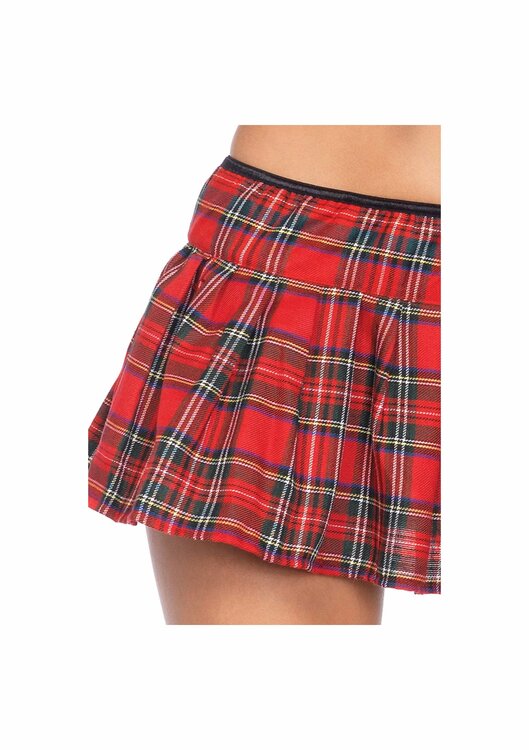 Miss Prep School Top and Skirt