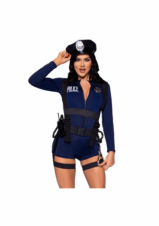Flirty Cop Romper