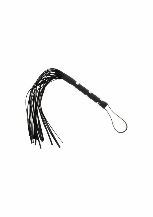 Short Studded Flogger Whip