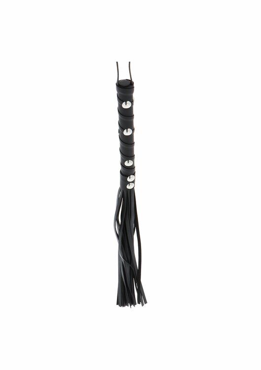 Short Studded Flogger Whip