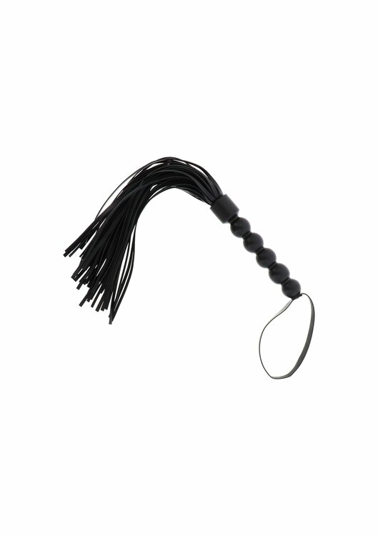 Short Beaded Flogger Whip