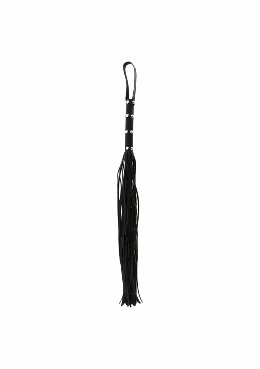 Long Studded Flogger Whip