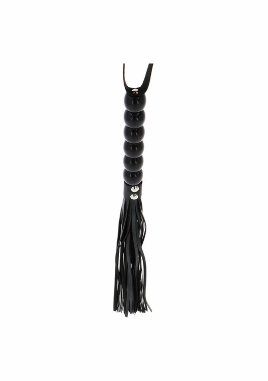 Long Beaded Flogger Whip