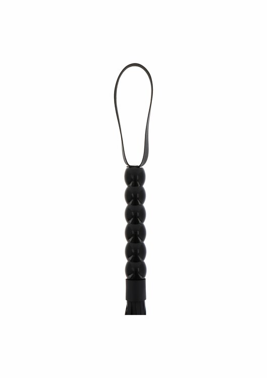 Long Beaded Flogger Whip