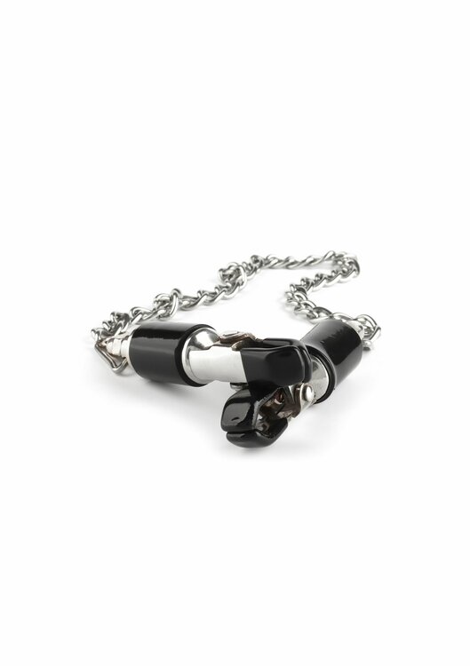 Barrel Tit Clamps With Chain