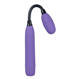 Flexibele bullet vibrator - paars