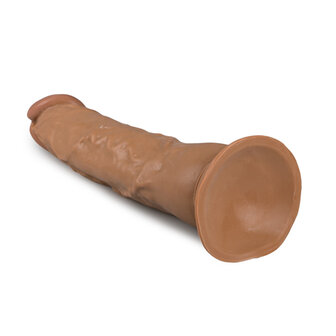 Lover - Realistische Dildo Met Zuignap - Invoerdiepte 20 cm
