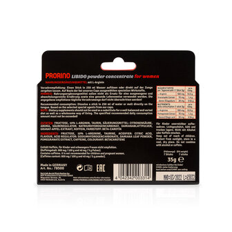 HOT Prorino Libido capsules Voor Vrouwen - 7 stuks