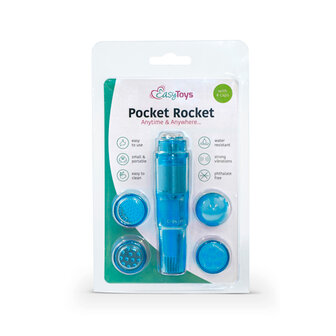 Easytoys Pocket Rocket - Blauw