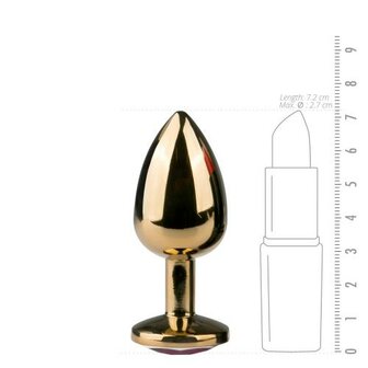 Metalen buttplug