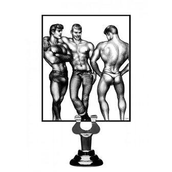 Tom of Finland Cockring Set - 3 Stuks - Blauw