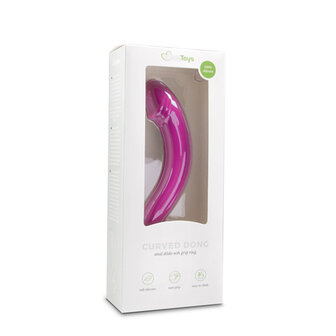 Siliconen prostaat dildo - roze