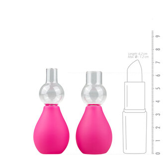 Setje tepelzuigers - roze