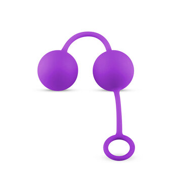 Canon Balls Vaginaballetjes Met Contragewicht - Paars