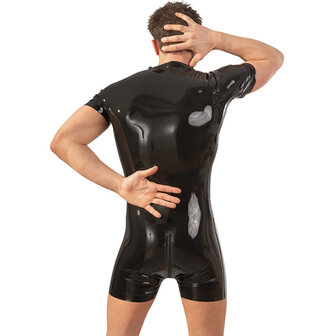 Latex Heren Body Met Rits