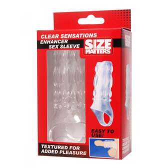 Clear Sensations penis sleeve