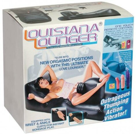 Louisiana Lounger Seks Machine - 200 Stoten Per Minuut