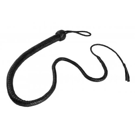Lange Leren Zweep - 122 cm