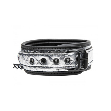 Platinum Bound Halsband Met Riem