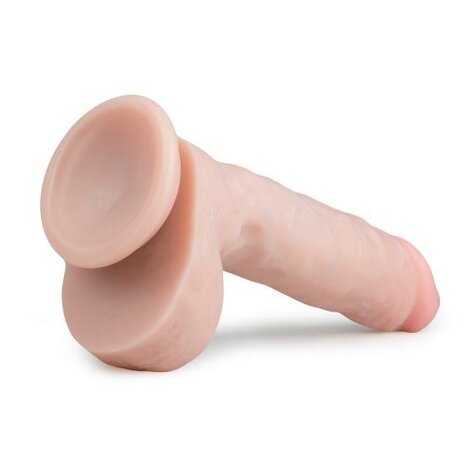 Realistische Dildo Met Balzak - 22,5 cm