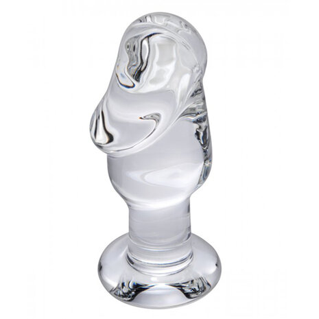 Asvini Glazen Buttplug - Transparant