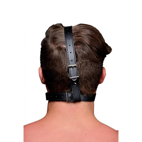 Hoofd Harnas Met Ballgag