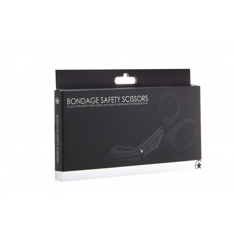 Bondage Safety Scissor - Black
