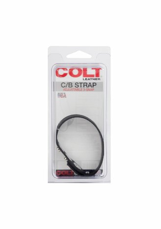 COLT Leather C/B Strap 3-snap