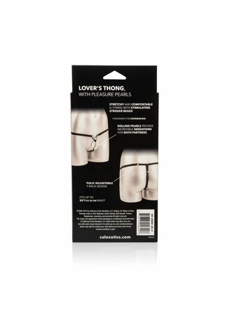Lover Thong w/ Pleasure Pearls