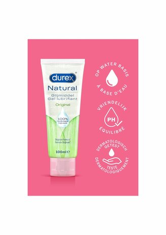 DUREX Natural Gel 12x100ml