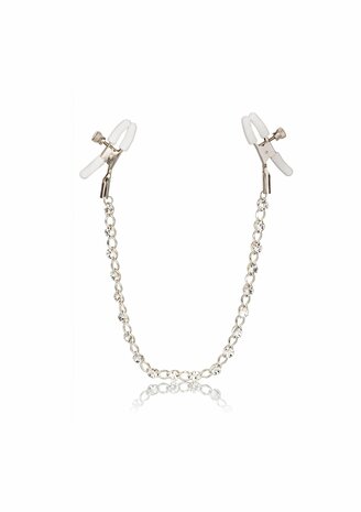 Crystal Chain Nipple Clamps