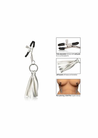 Playful Tassels Nipple Clamps