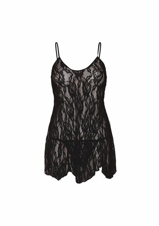 Rose Lace Flair Chemise